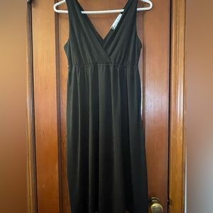 Woman’s black dress